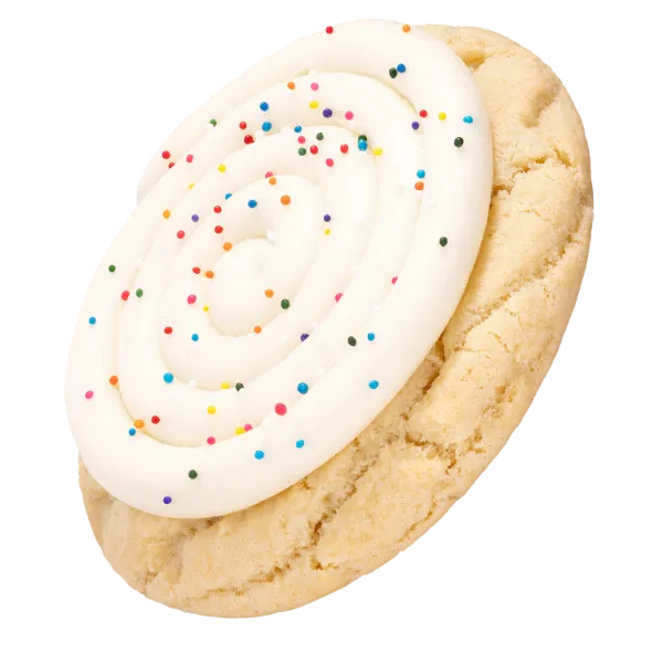 Celebration Cake Cookie from the Crumbl menu