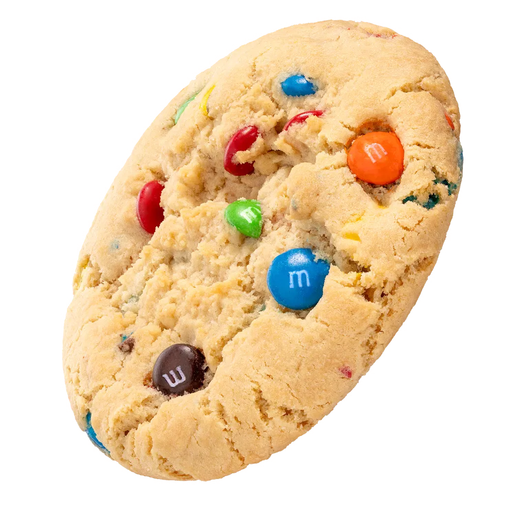 Original M&M Cookie from the Crumbl menu
